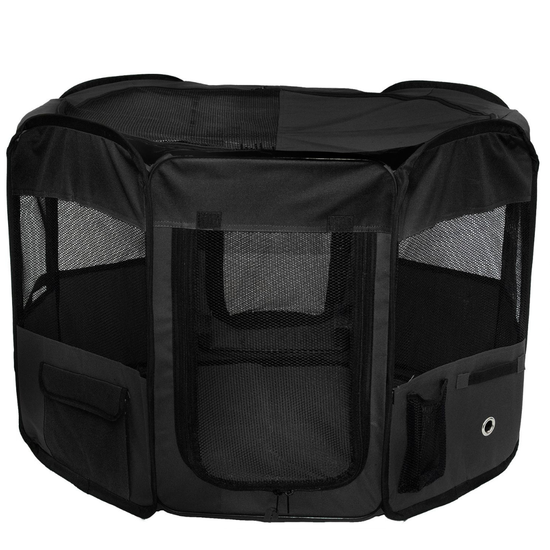 Dogman Canvas cage black -Large