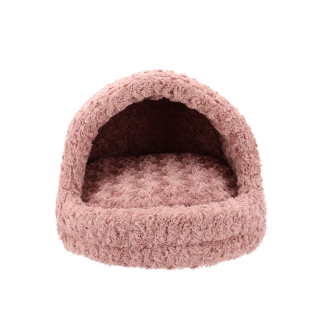 سرير دوغ مان ايجلو سوبر سوفت باللون الوردي حجم سمول قياس 35 سم