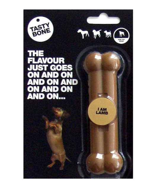TastyBone Nylon Toy Dog, Lamb Flavor