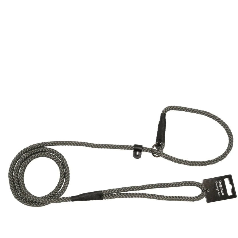 Dogman-Retriever leash Iris grey (9mm× 160cm)