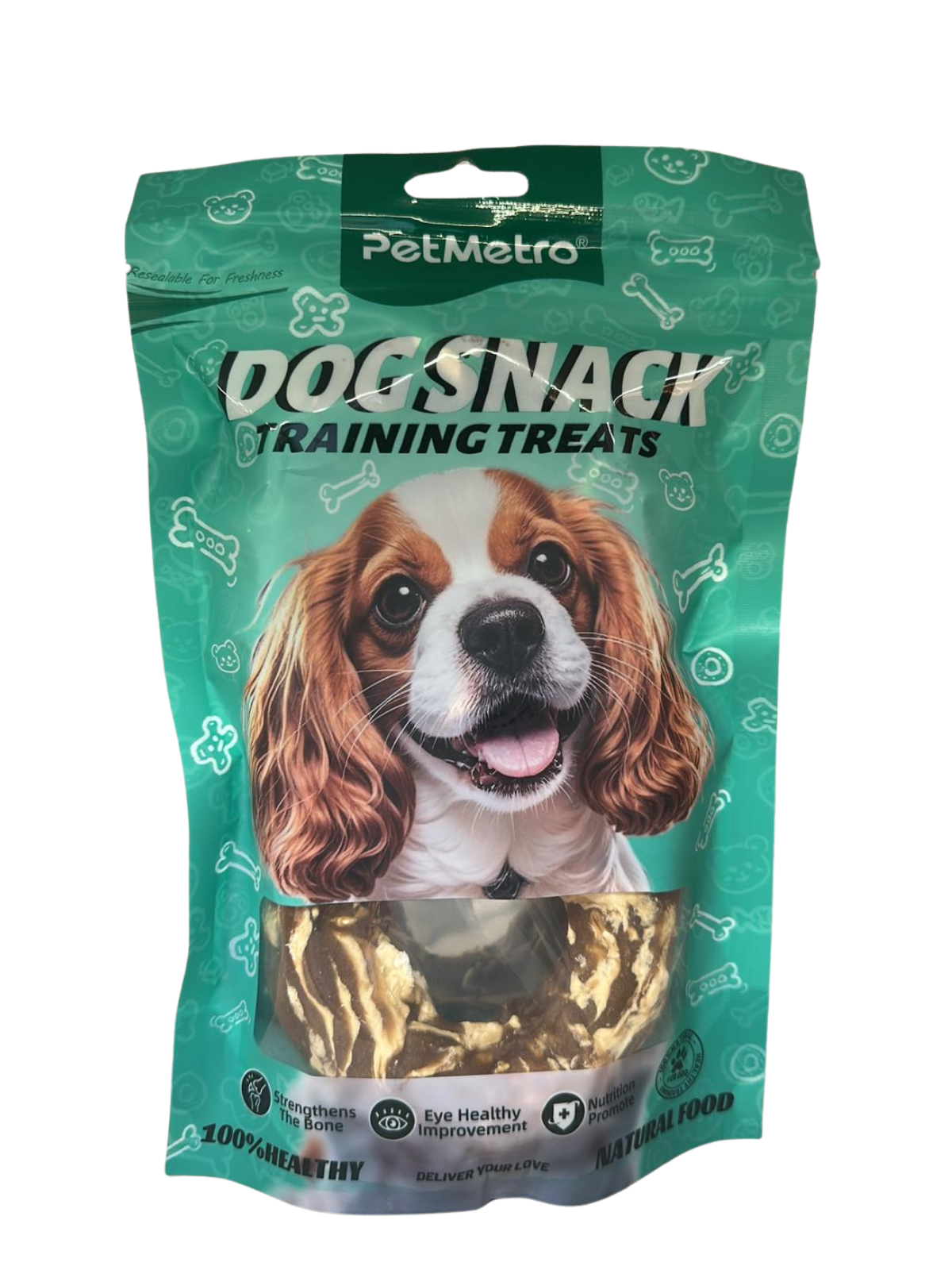 Pet Metro - Flavor Marbled Donut Dog treat 200 gm