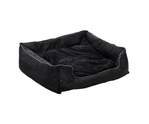 Dogman Buddy rect. Bed- Black -S