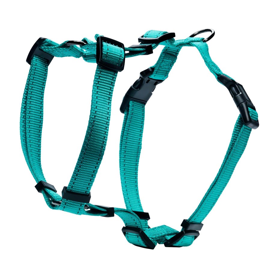 Dogman-H-harness Iris - XL - turquoise