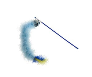 Dogman-Toy Teaser Fuzzy blue