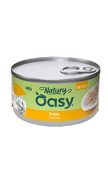 طعام أوزي الرطب للقطط جيلي ناعم بنكهة الدجاج حجم العبوه 150 جم