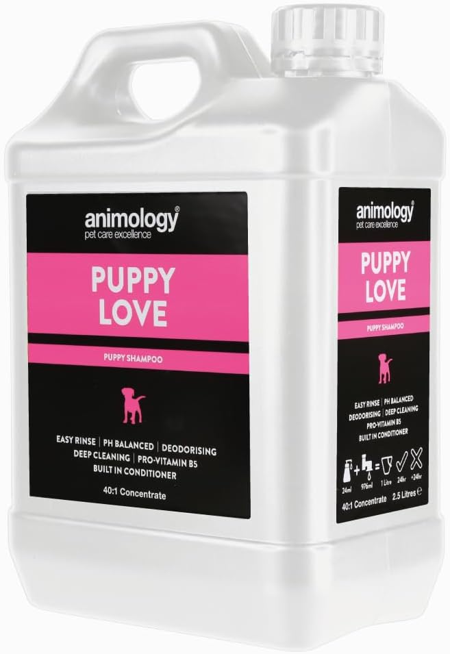 Animology Puppy Love Puppy Shampoo 250 ML - 2.5 L (Different sizes)