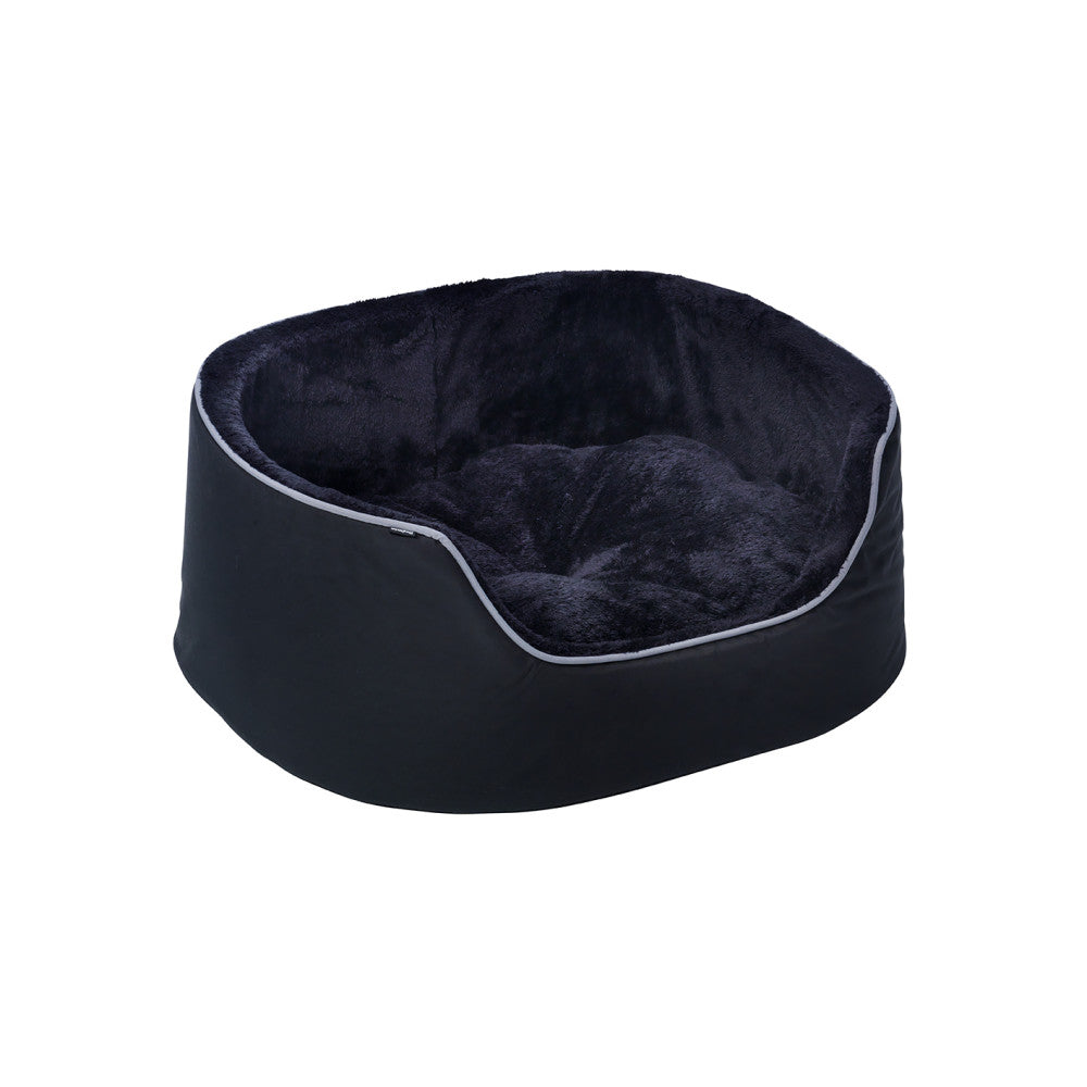 Dogman Bed Buddy with high rim Black M Pet Planet Kuwait