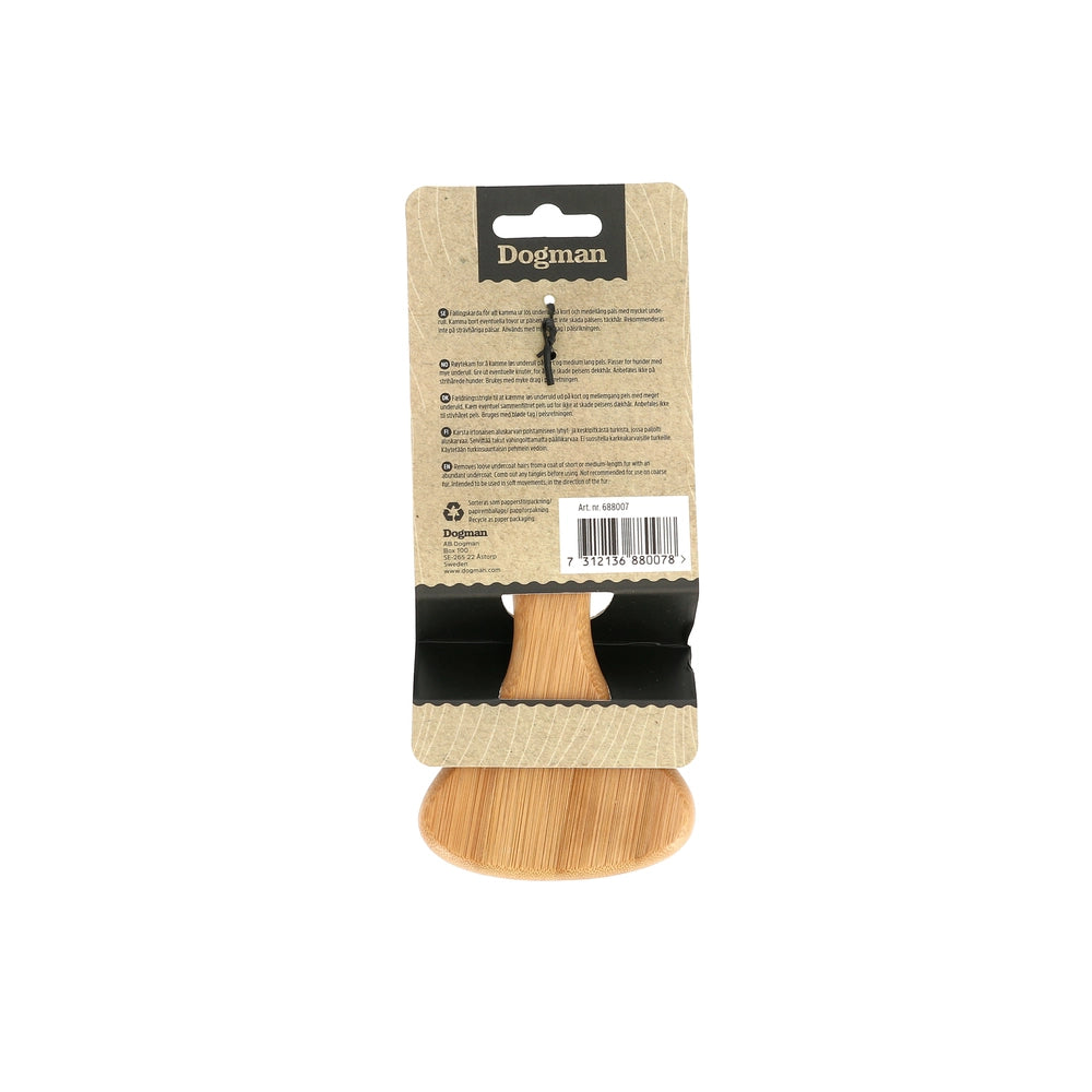 Dogman-Rake deshedding