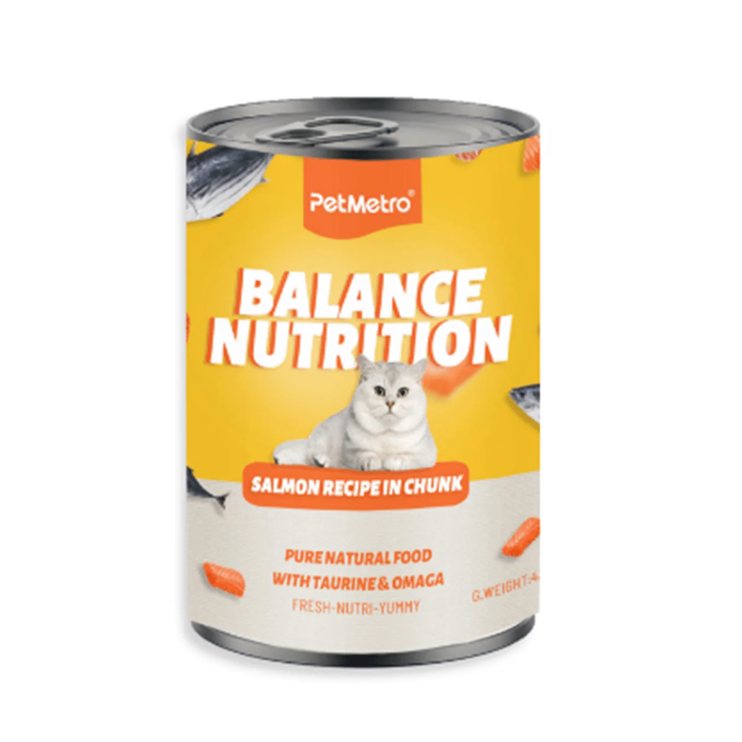 Pet Metro - Flavor Salmon Chunk 375g