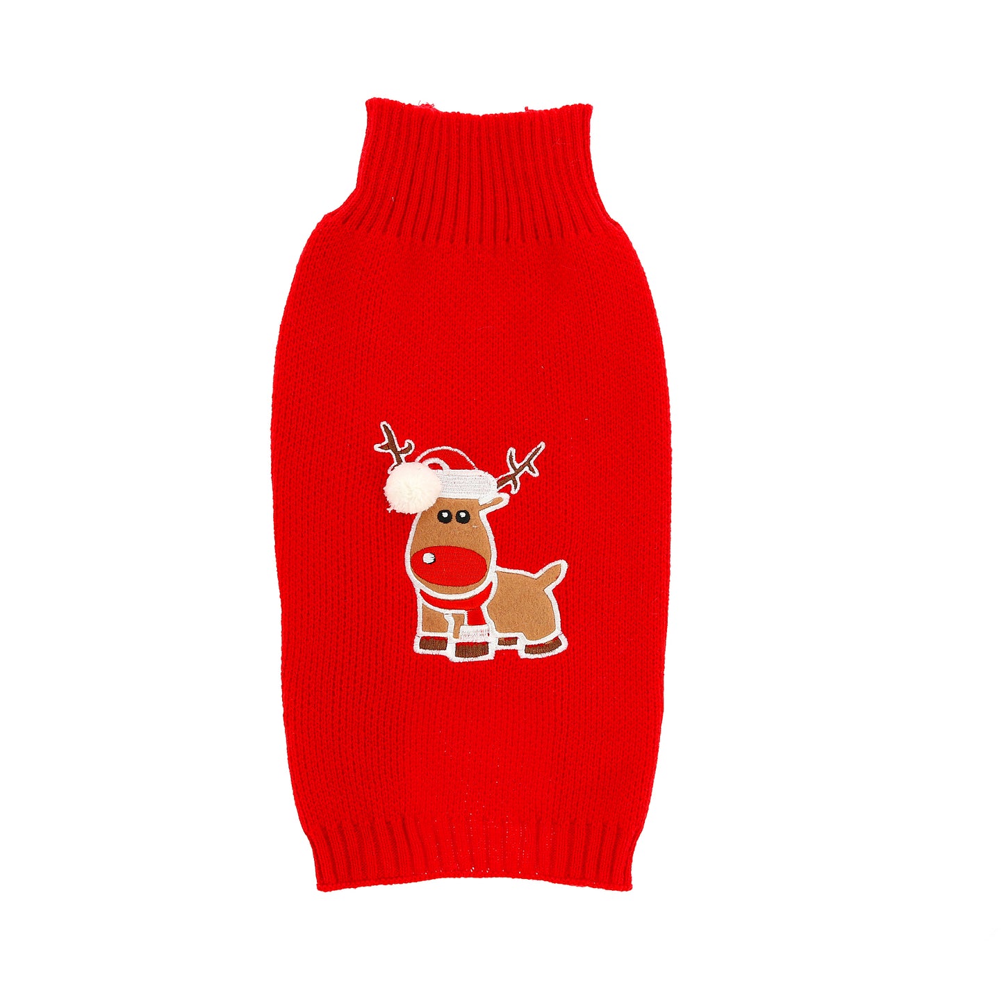 Dogman-Knitted sweater Christmas Deer 20cm