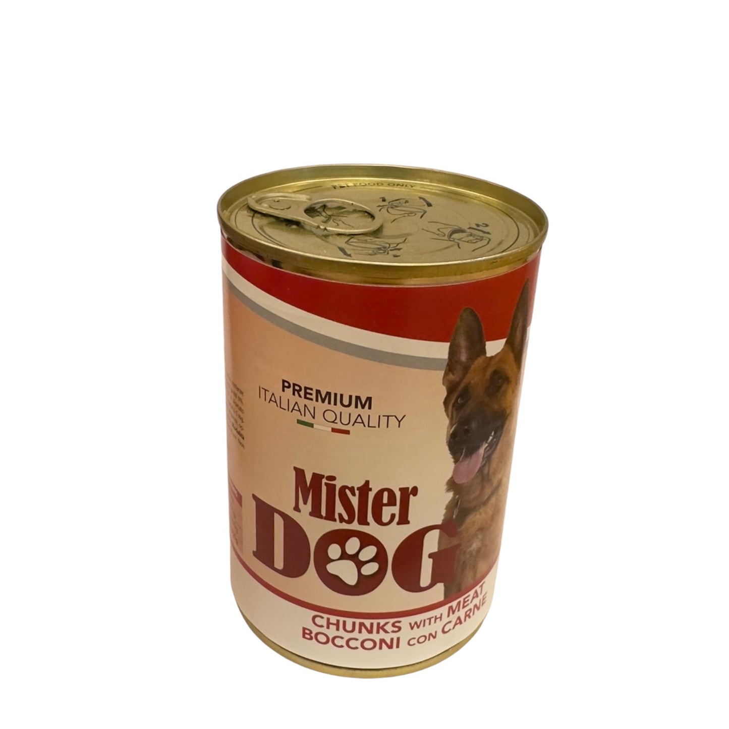 Mister Dog Chunks with Meat 400gm