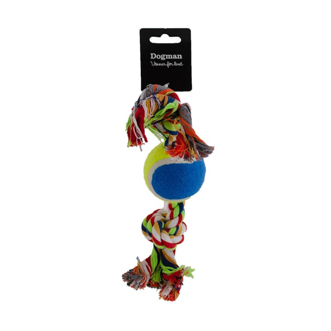 DogMan-Floss Chew Tennis M 30cm
