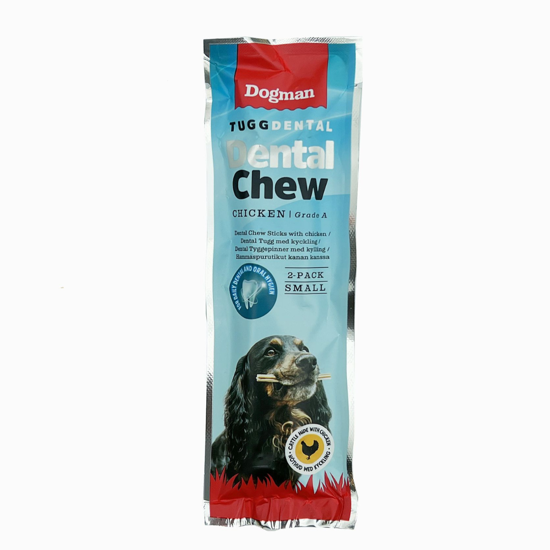 Dogman-Tugg Dental with chicken 2p S 20gm