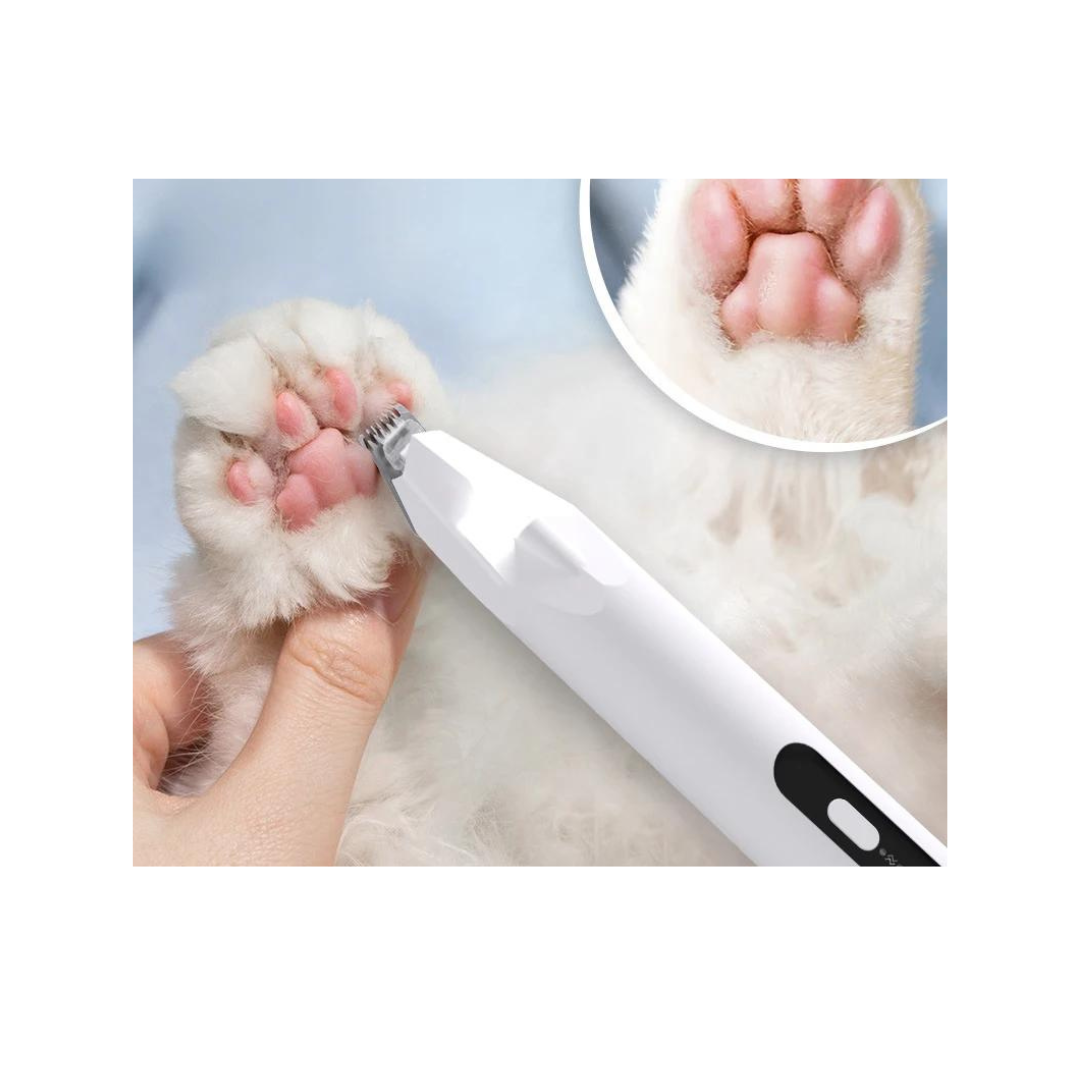 ماكينة روجيكو الكهربائية لتشذيب شعر قدم الحيوانات الأليفة مع ضوء ليد (سرعتان)