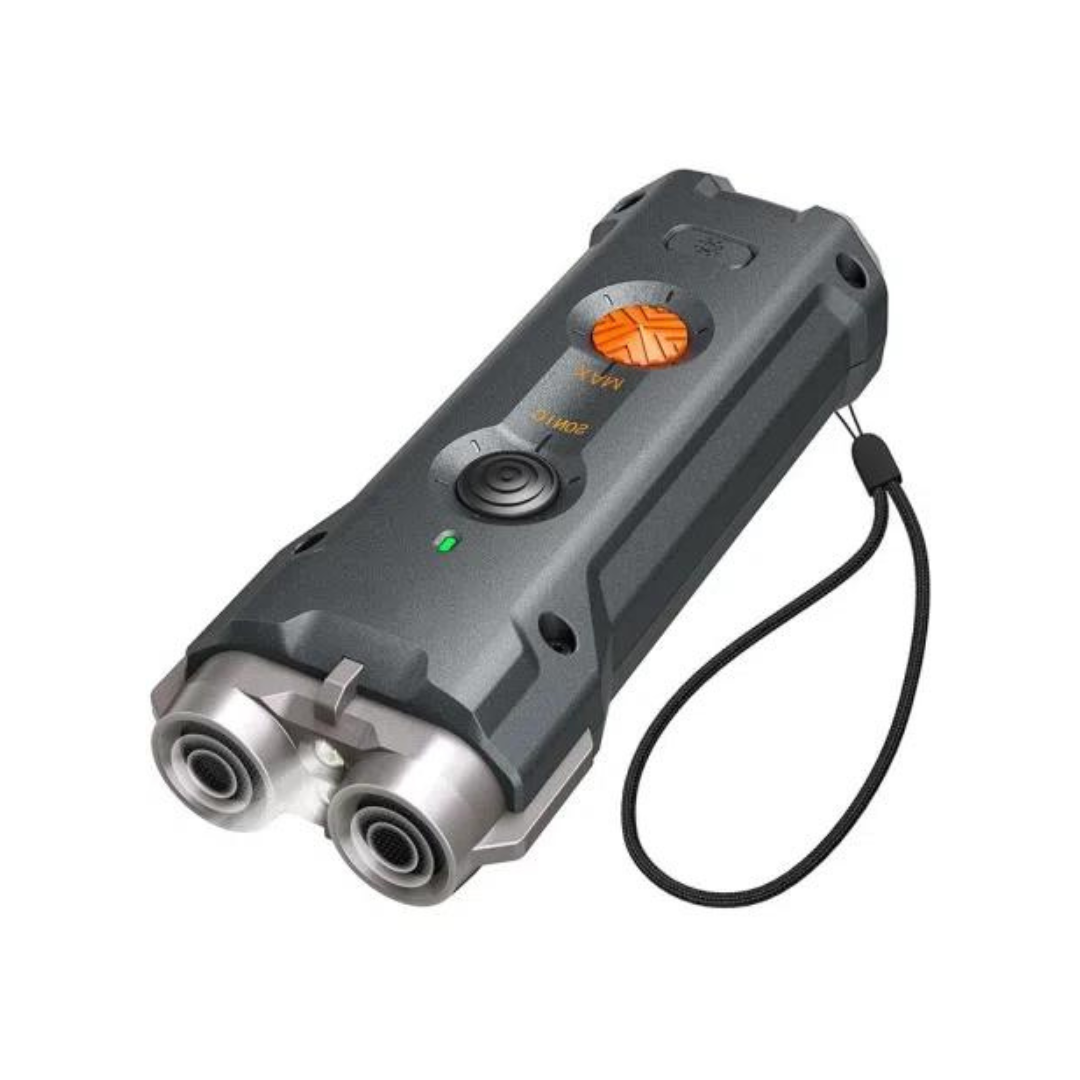 جهاز روجيكو الطارد للكلاب بالموجات فوق الصوتية باللون الأسود