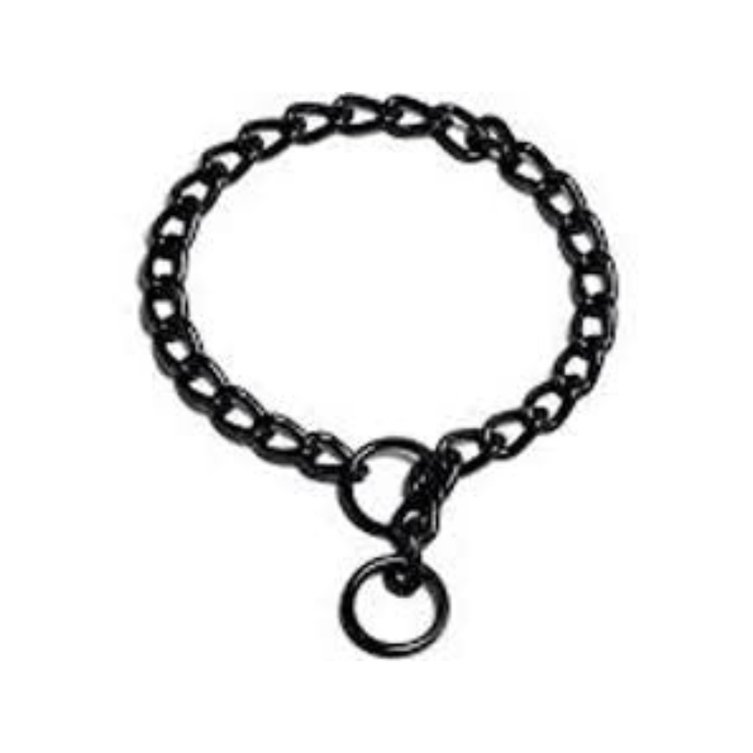 طوق تدريب بلاتينيوم بيتس للحيوانات الأليفة بسلسلة مقاس 2.5 مم×16 بوصة لون نحاسي