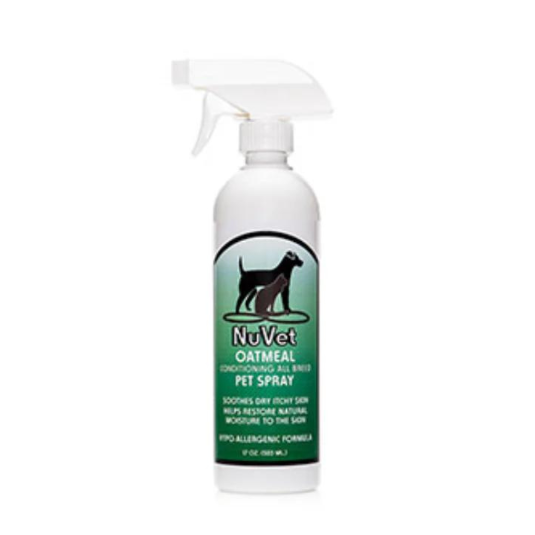 Nuvet Oatmeal Conditioning Spray 17 oz 503 ml