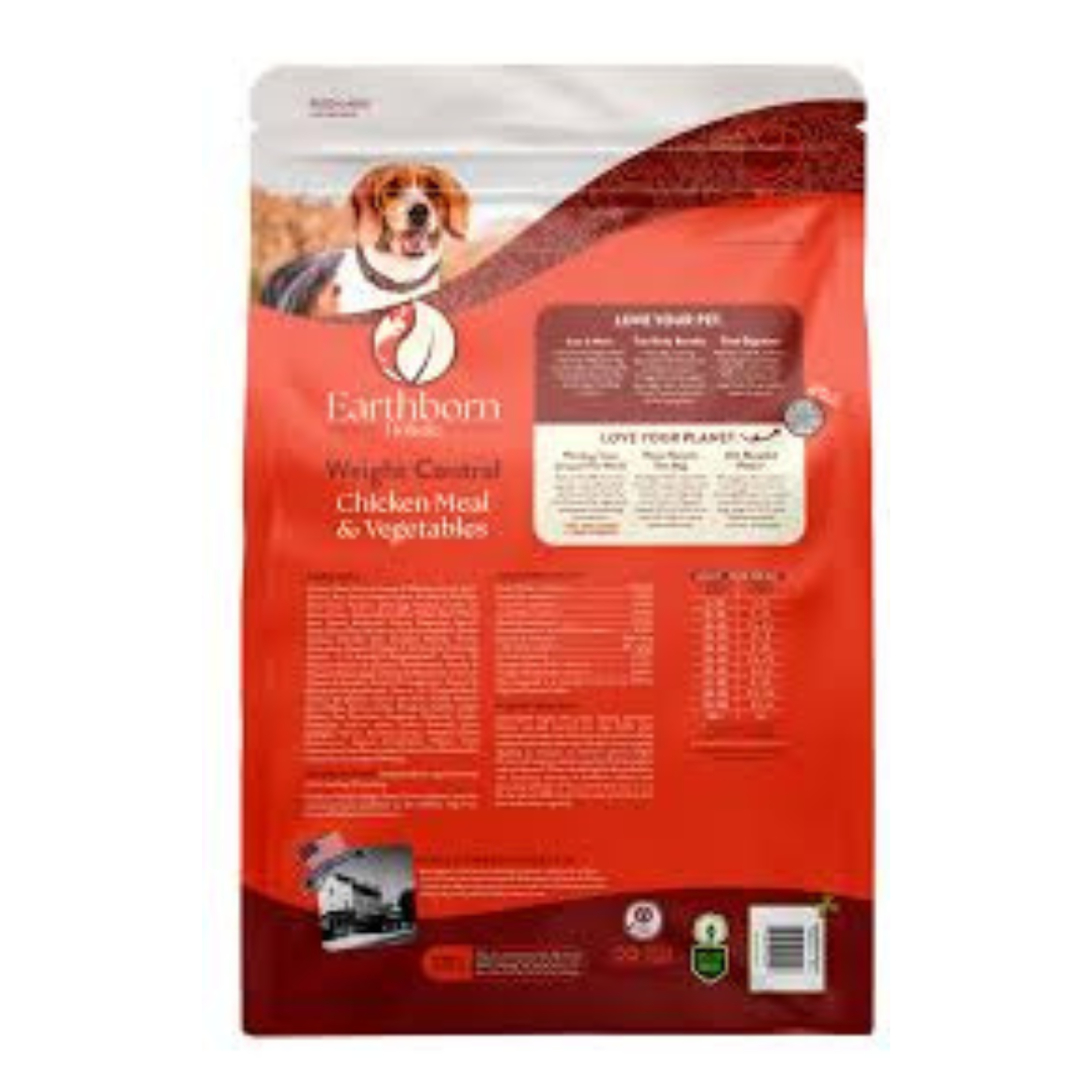 Earthborn Weight Control Chicken Meal Dry Food & Vegetables 1.8 kg