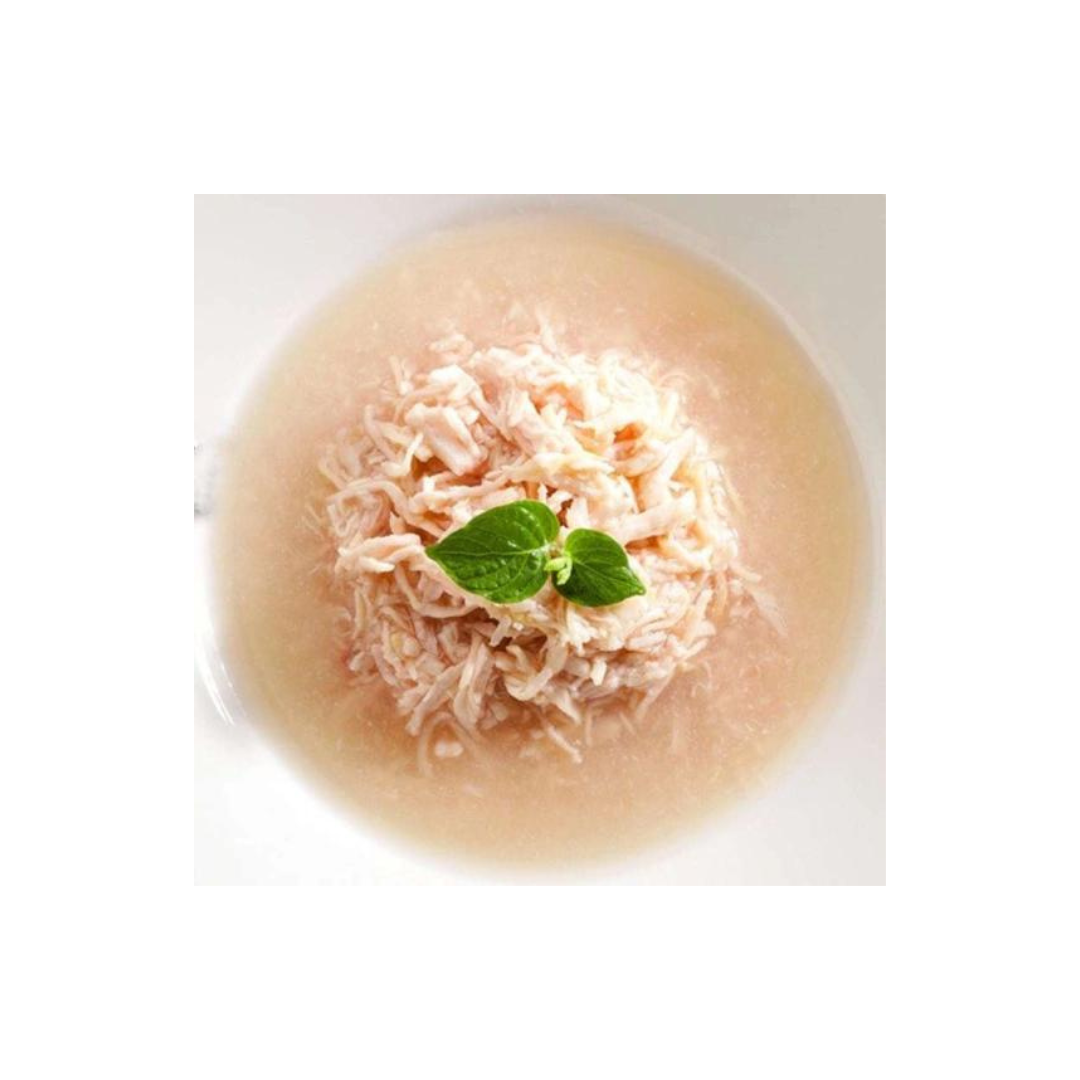 طعام شيري الرطب للقطط بنكهه الدجاج المقطع والمرق 80 جم