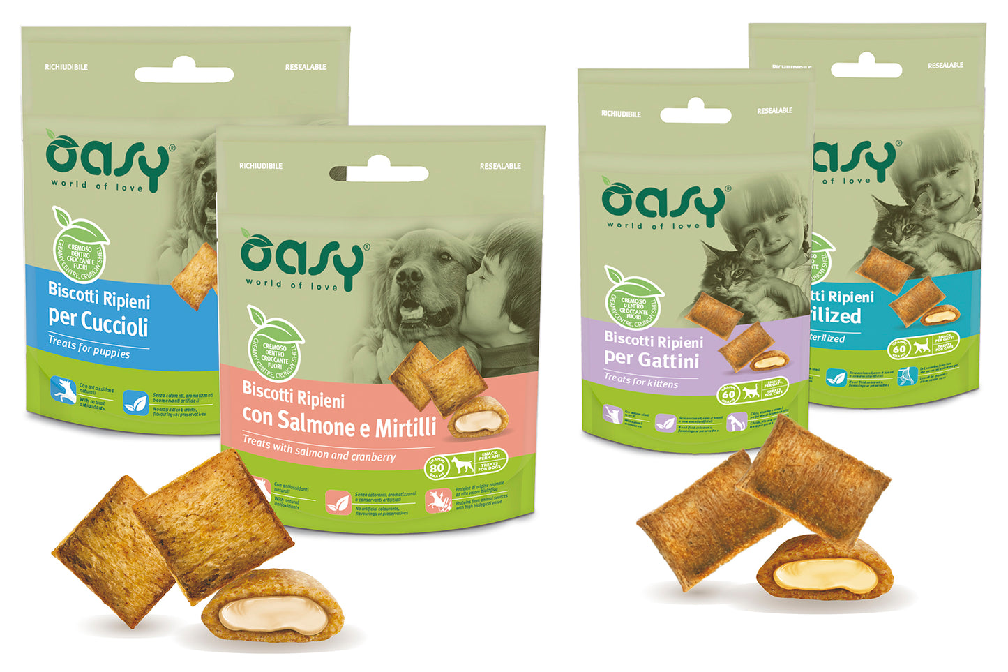 Oasy Treats for Kittens 60g
