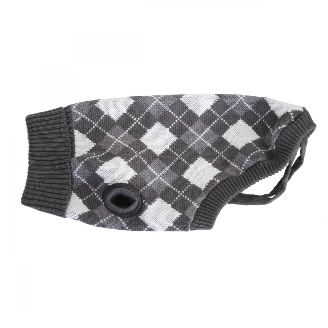 سترة Dogman سترة محبوكة من Iselin - مقاسات مختلفة - رمادي