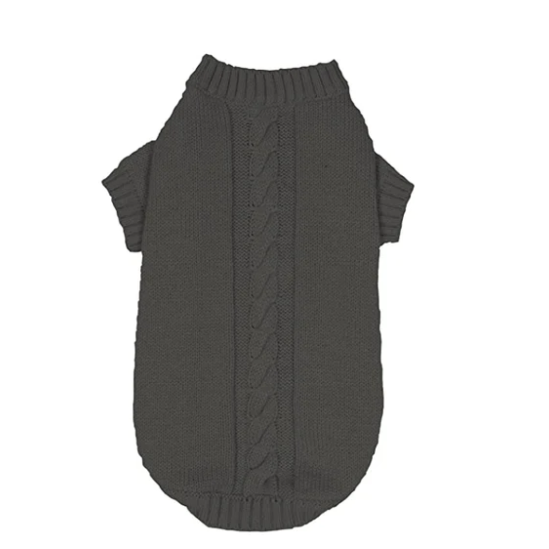 سترة محبوكة من بانبوري آند كو - رمادية - مقاسات مختلفة