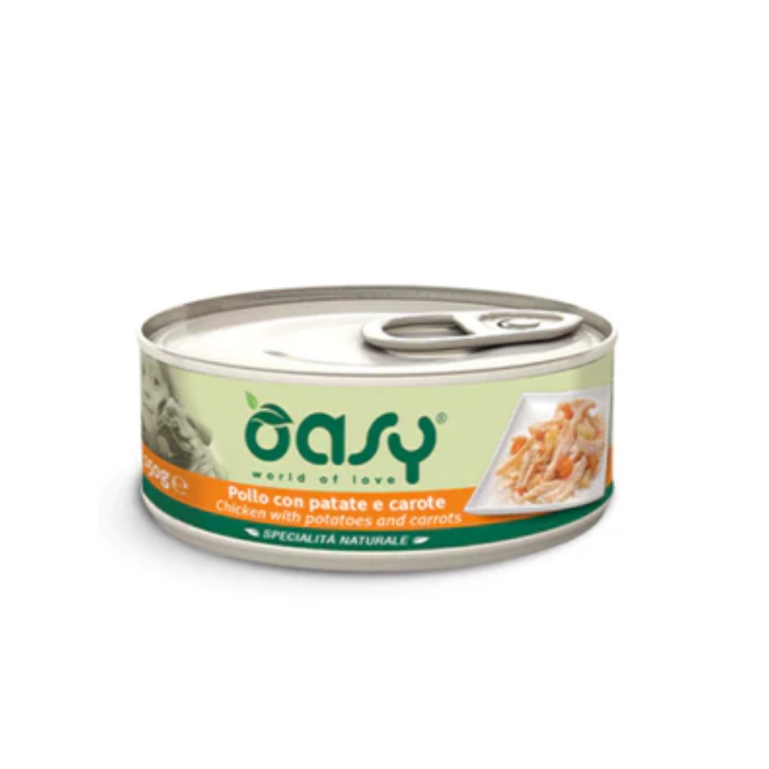 Oasy Wet Food Chicken with potatoes & Carrot for Dogs 150g