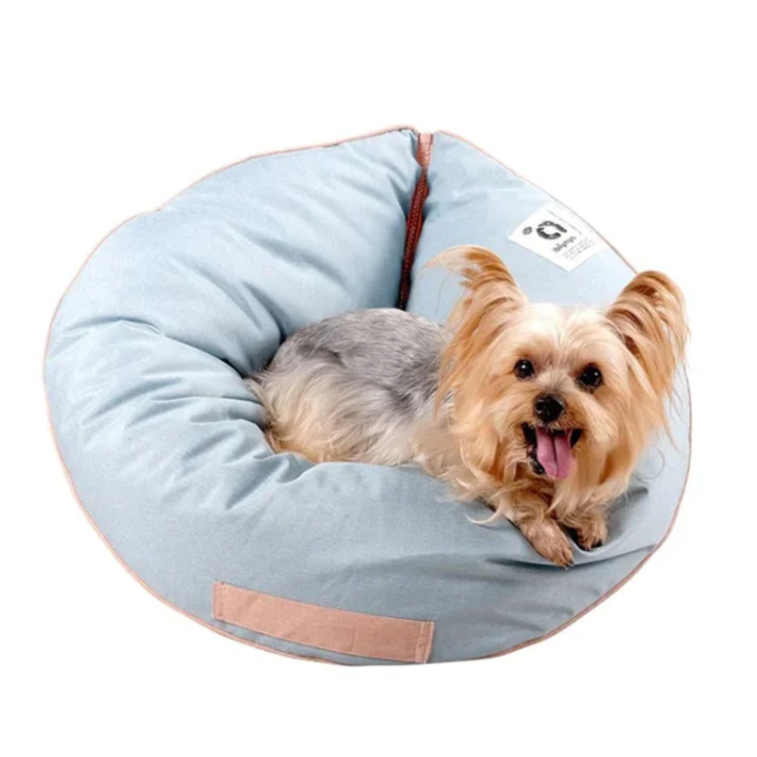 Ibiyaya-Snuggler Pet Nook - Dusty Blue
