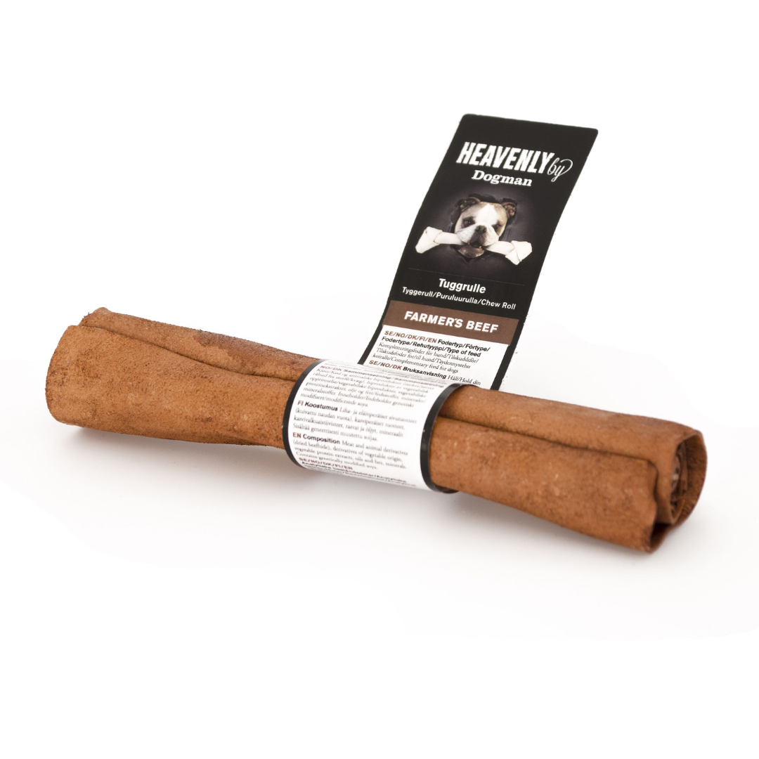 Dogman -Heavenly chew roll beef S