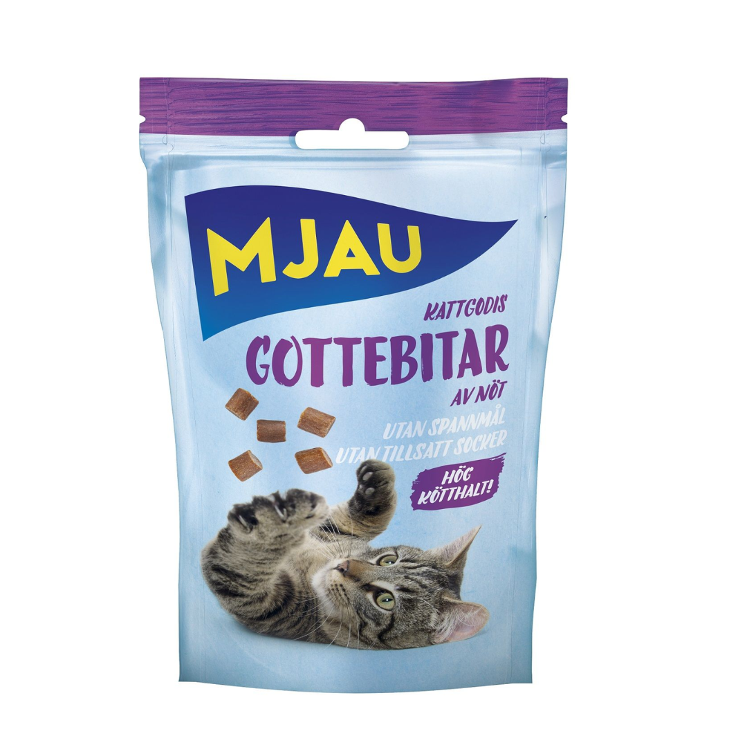 CAT CANDY MEOW BEEF PIECES 30G