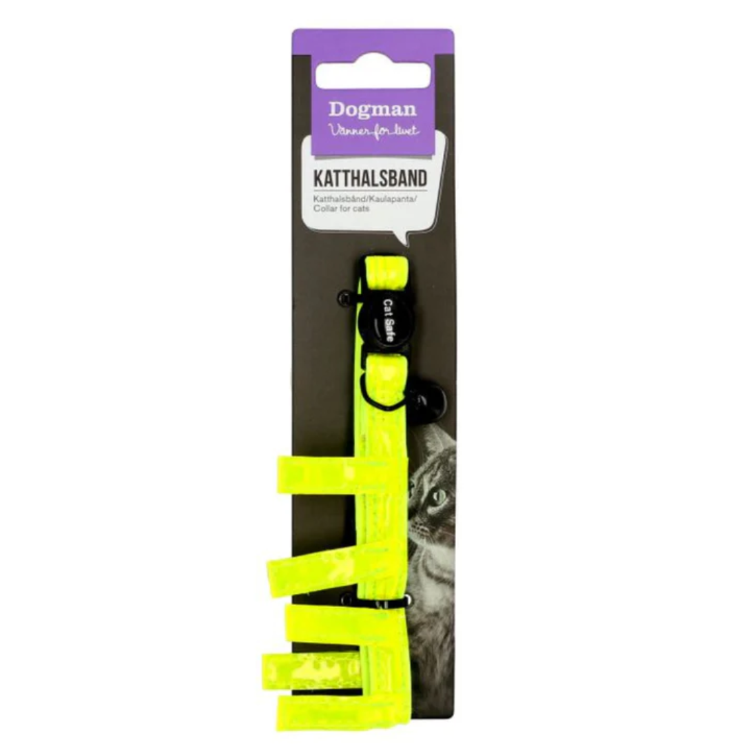 Dogman Collar Riffe long hair Yellow M