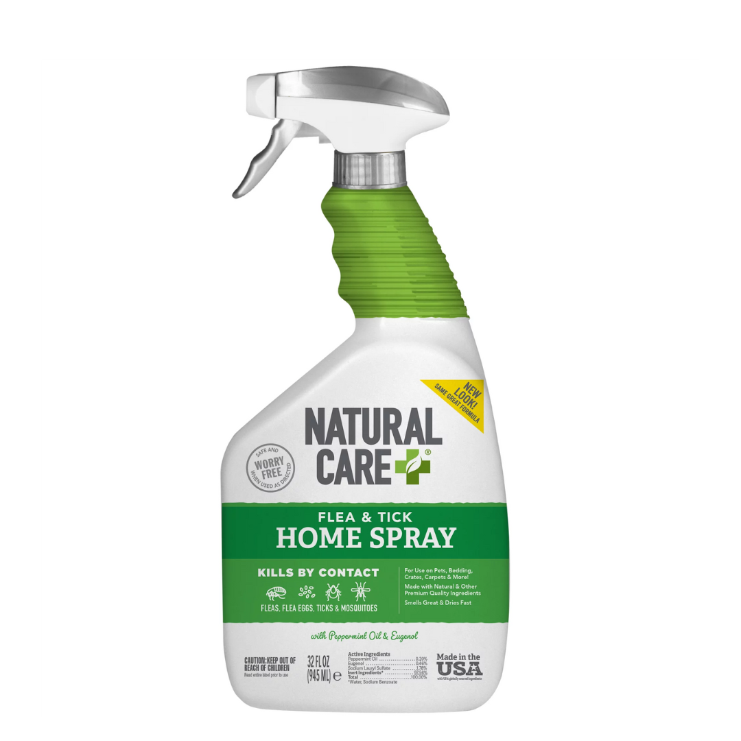 Natural Care Flea & Tick Home Spry- 32oz (945ml) Manna Pro