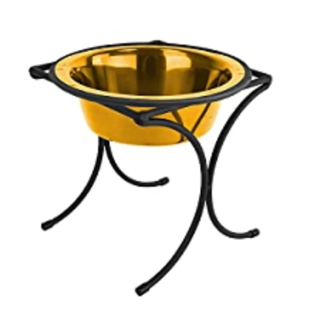 بلاتينيوم بيتس - مطعم صغير، بيسترو فردي، مقاس XS، ذهب عيار 24