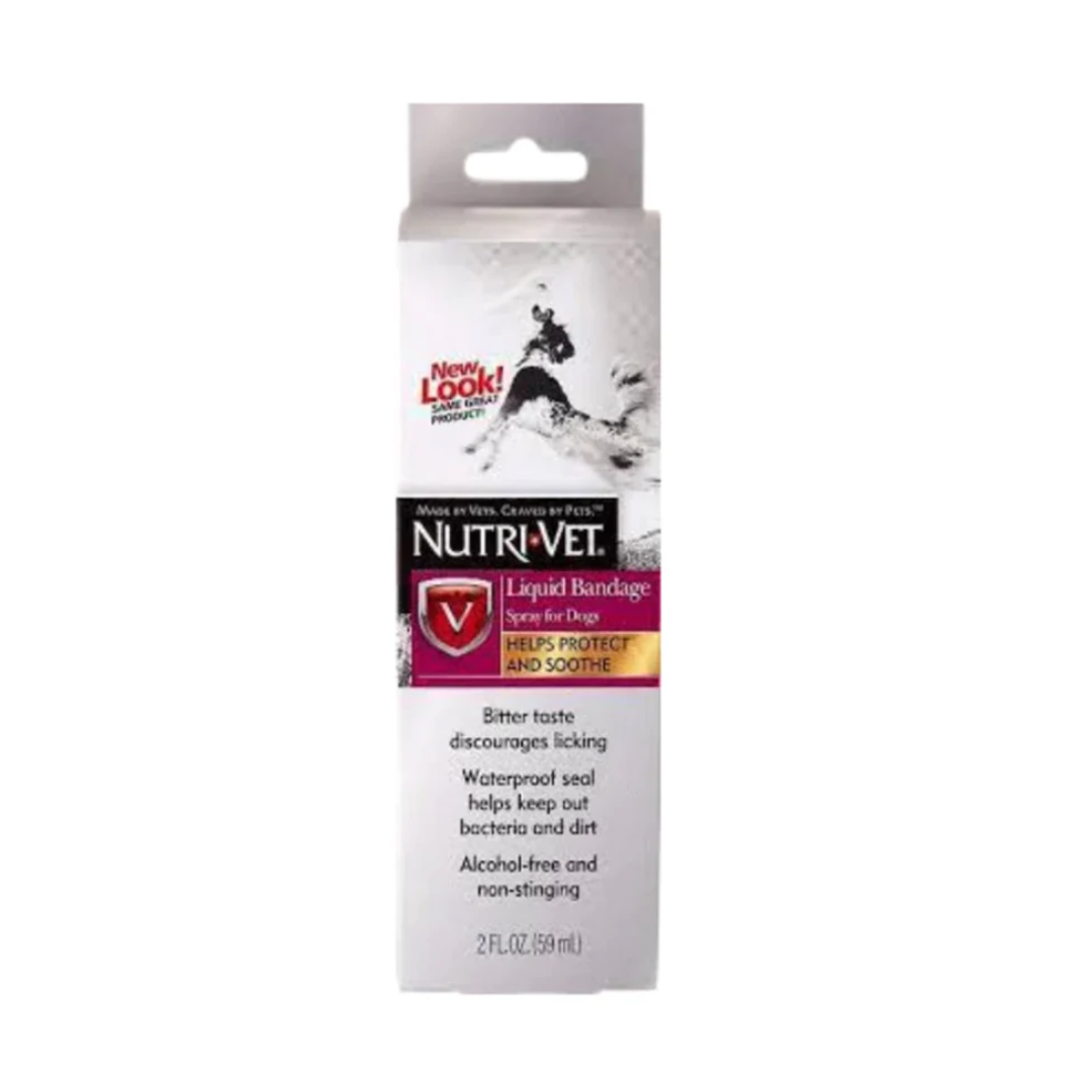 Nutri-vet Liquid Bandage Spray For Dogs 59 ml