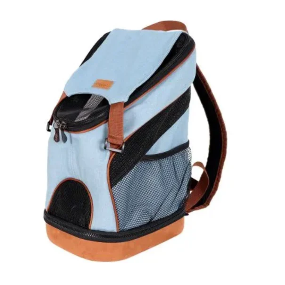 Ibiyaya Lightweight Pet Backpack - 20*23cm -Denim Blue