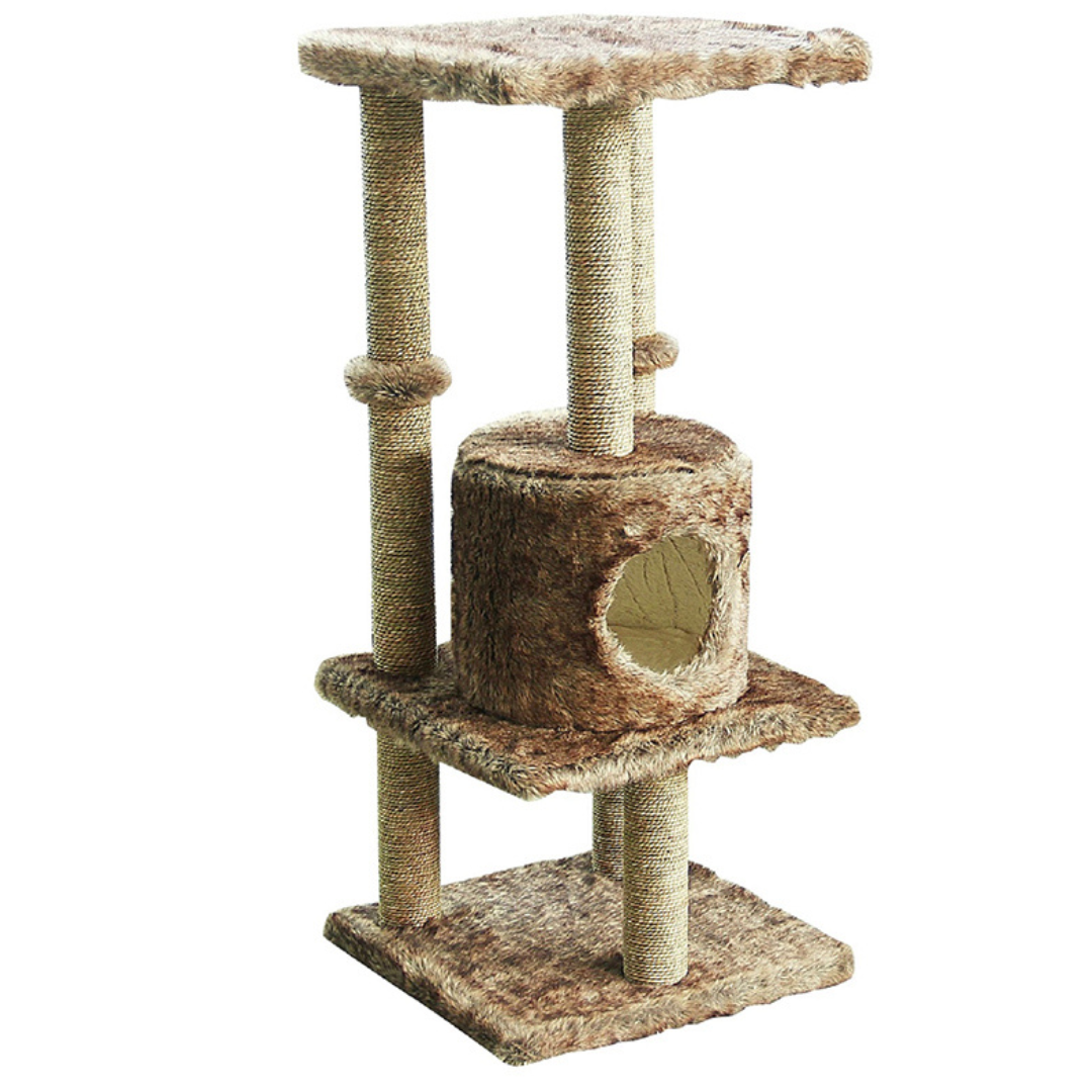 Pawise Kitty Hide N Seek Cat Furniture, 45L x 45W x 110H cm