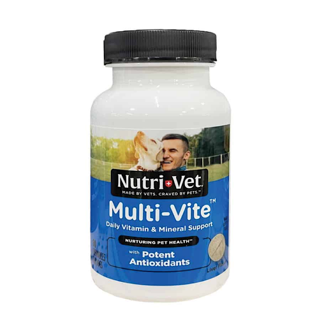 Nutri-vet Multi-vite For Dogs, 60 Count.