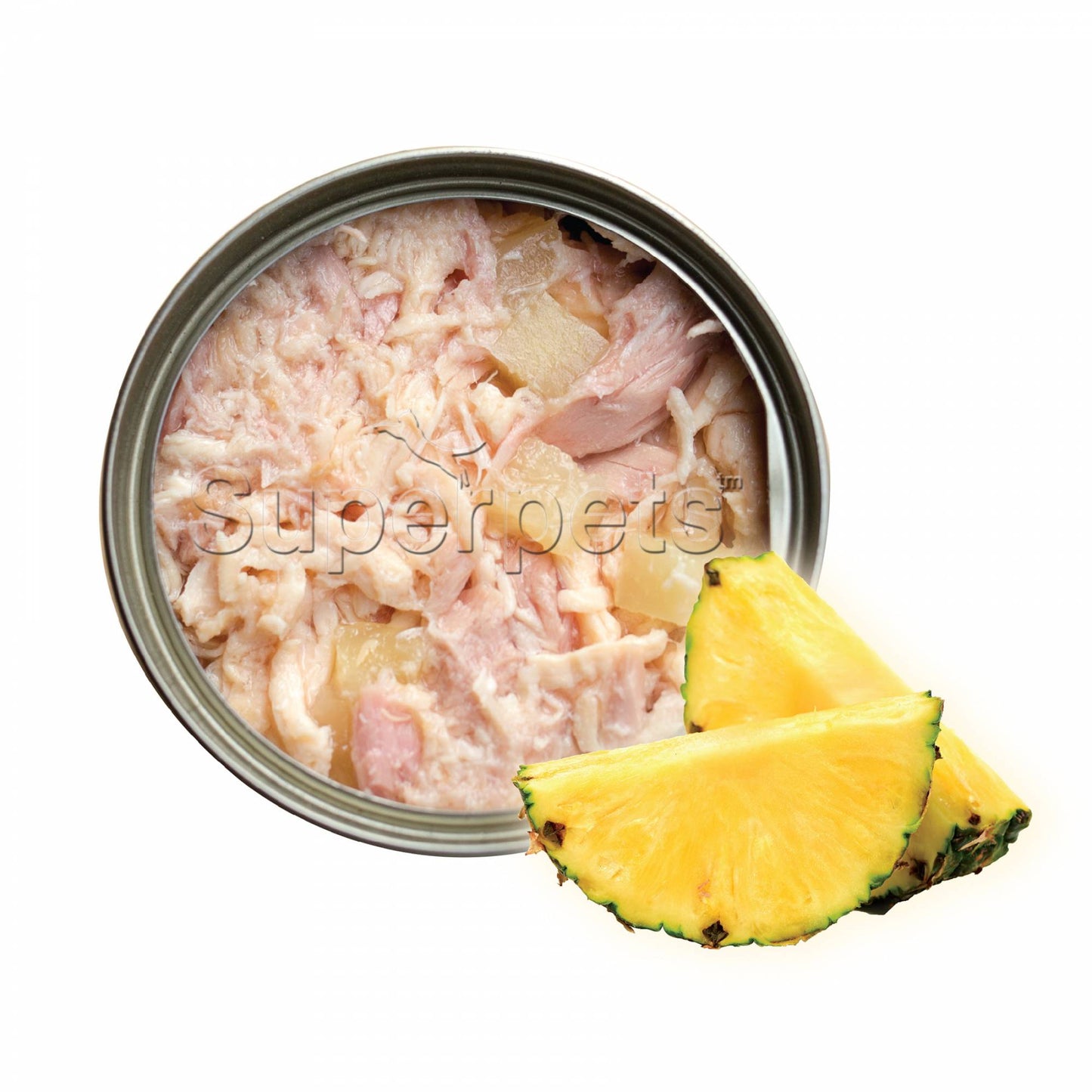 طعام ناتشورال كيتي الرطب للقطط بنكهة الدجاج والأناناس 80 جم