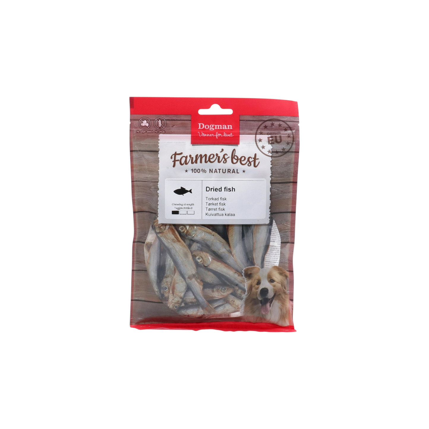 DogMan-سمك مجفف 80 جرام