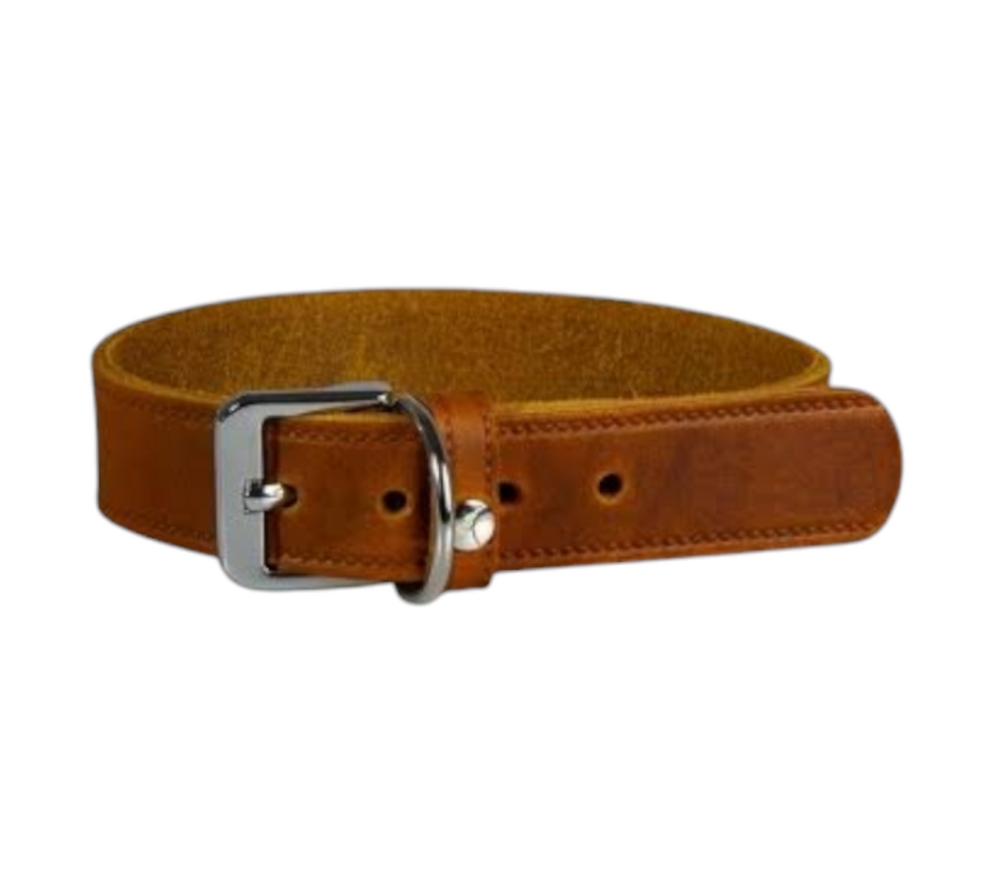 Das Lederband Dog Collar Weinheim Maroon