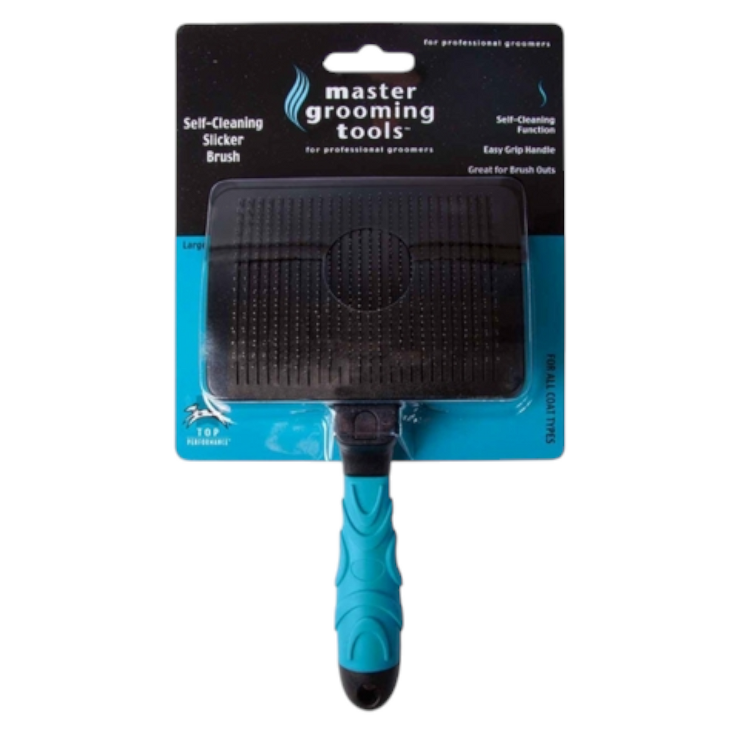 فرشاة تنظيف ذاتية التلميع من PetEdge-Mgt L Blue