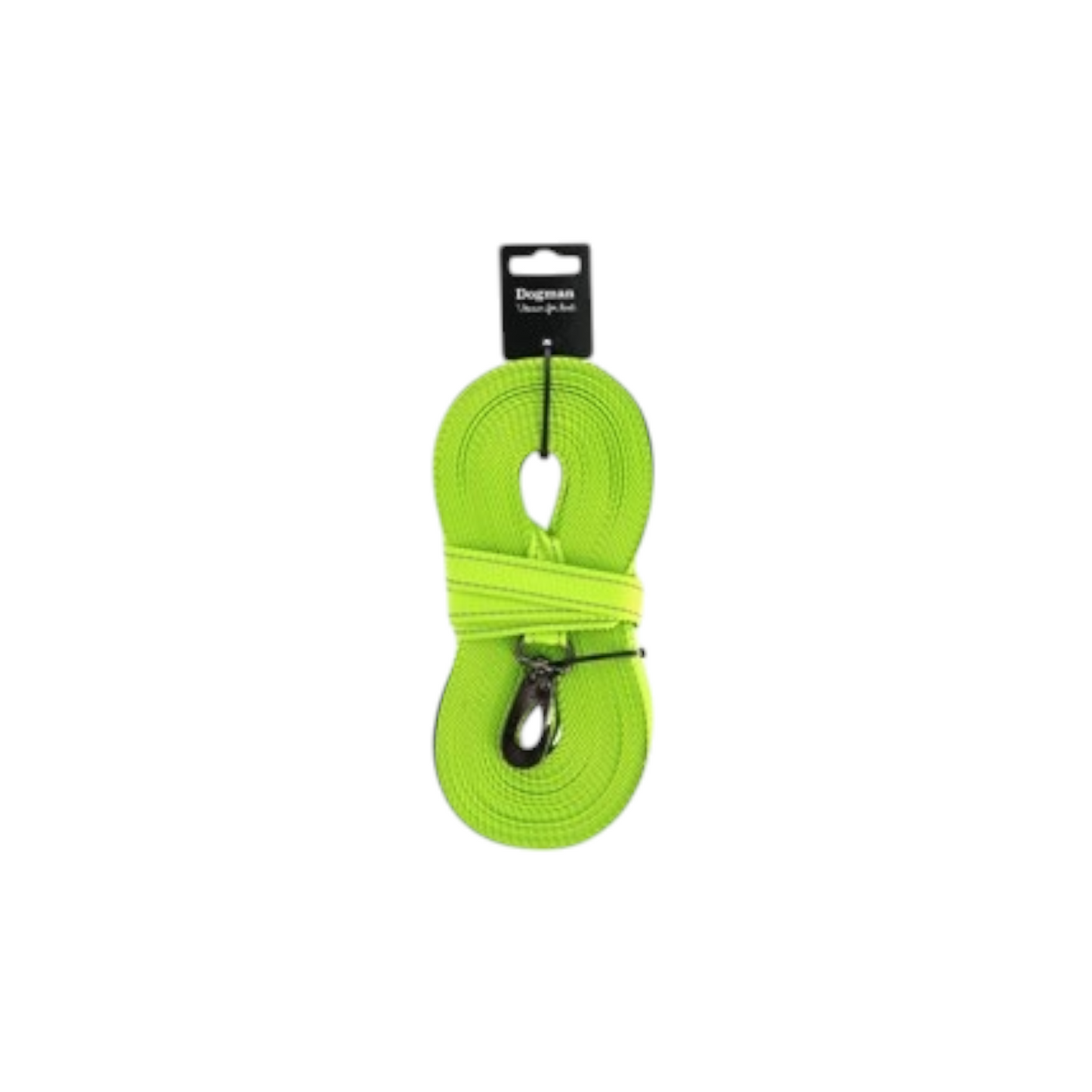 Dogman-Tracking leash Iris woven green
