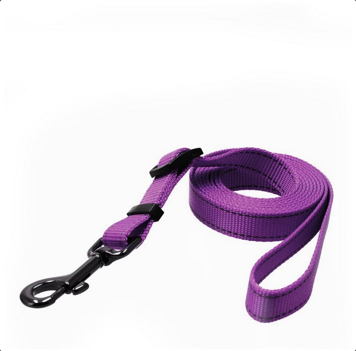 Dogman Just Leash Iris Prpl 15mm