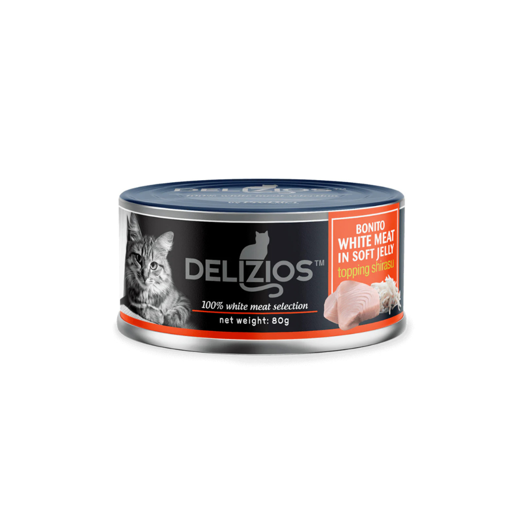 DELIZIOS BONITO SOFT JELLY SHIRASU 80g