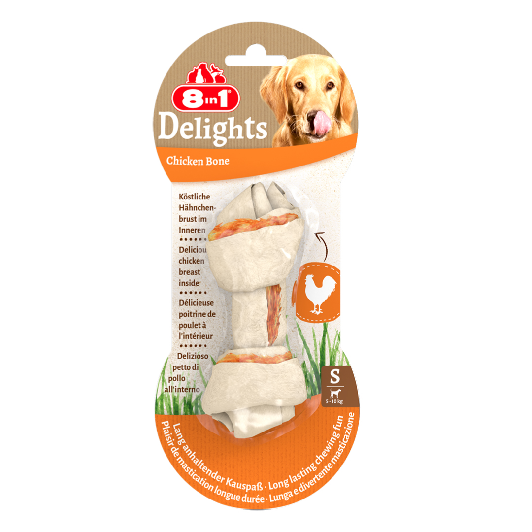 8in1 Delights Chicken Bones S, 35 g