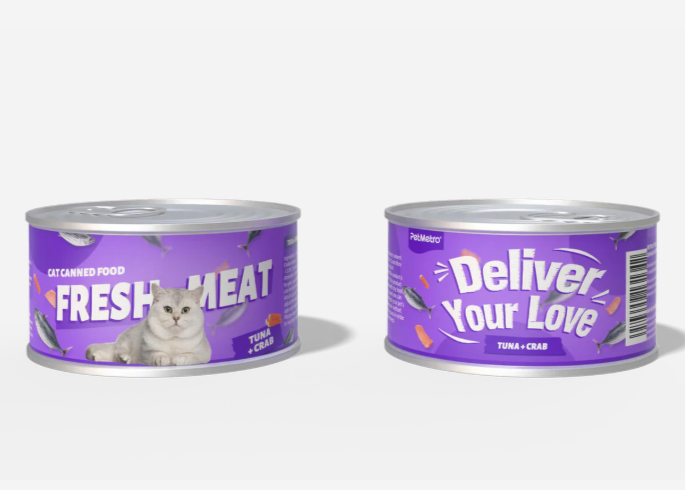 Pet Metro - Flavor Tuna&Crab 85g