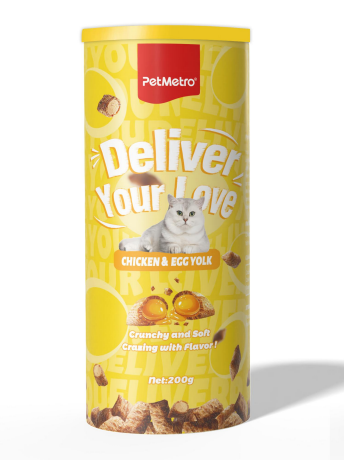 Pet Metro - Flavor Chicken&Egg Yolk CRUNCHY BISCUITS 200g