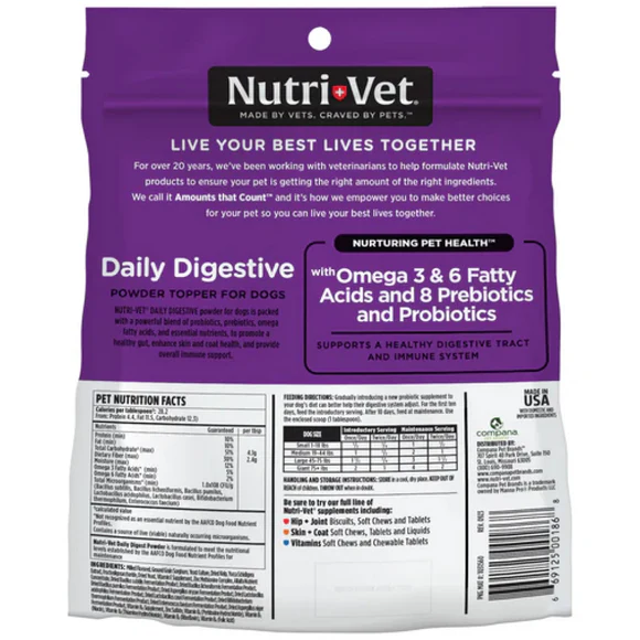 Nutri-Vet Daily Digestive for Dogs 1.76 lb.