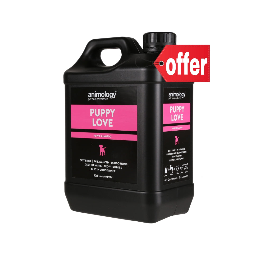 Animology Puppy Love Puppy Shampoo 250 ML - 2.5 L (Different sizes)
