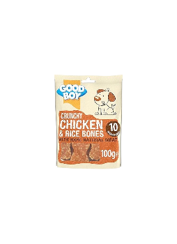 Good Boy - Crunchy Chicken & Rice Bones - 100G